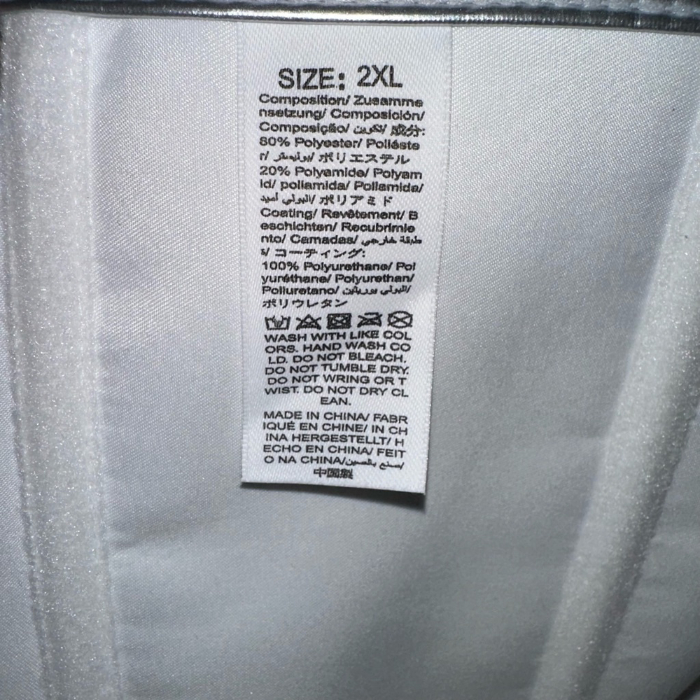 Metallic Silver Women's Unbranded Corset 2XL Plus Size Chrome Bustier - Picture 4 of 8